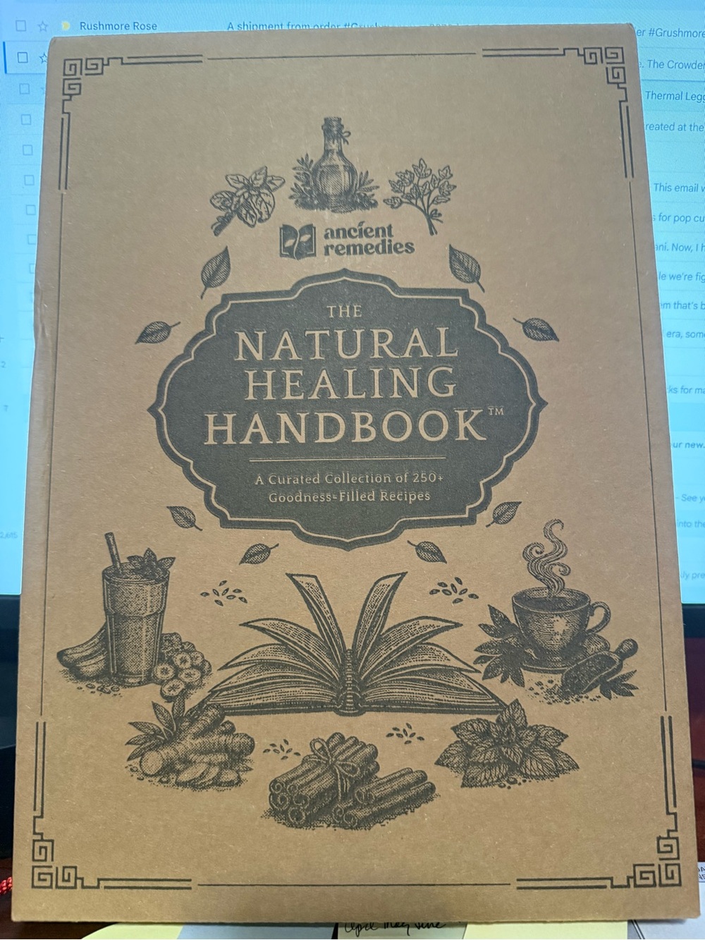 Ancient Remedies The Natural Healing Handbook - Red - Picture 4 of 5